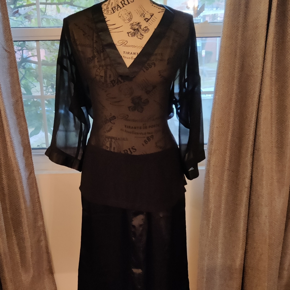 NWOT Sheer Two-Piece Sleep Set